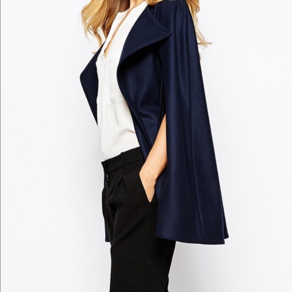 Ted Baker Vickiye Collarless Cape